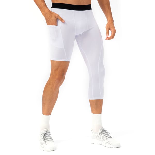 Enbens basketleggings med sidofickor för träning