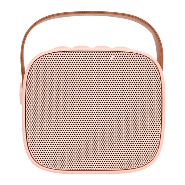Bærbar Mini Bluetooth Karaoke Maskin med Trådløs Mikrofon for Voksne og Barn, Rosa, 2000mAh