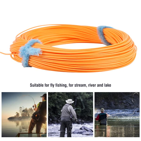 Flydende Fluefiskeline Nylon WF 4/5/6/7/8 30M til Bæk, Flod, Sø
