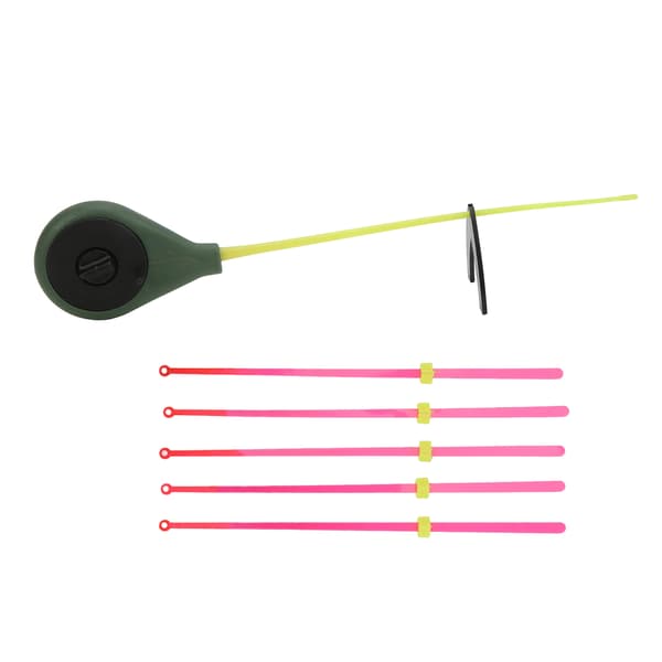 Mini-pilkkisetti kannettavalla kärjellä, talvikalastustarvikkeet, 18 cm