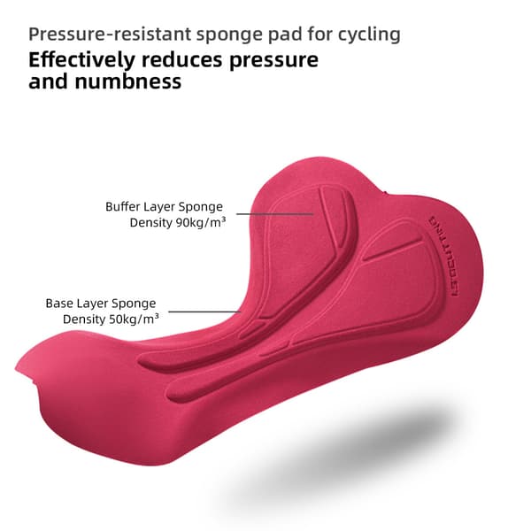 Cykelshorts til mænd med polstring, åndbare, lette, komfortable til mountainbiking og lange distancer