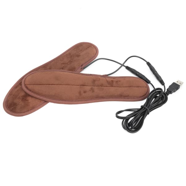 Elektriske varmesåler, USB oppladbare, vanntette, 3 moduser, størrelse 37-38, vintervarme