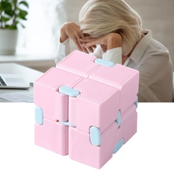 Macaron Pink Speed Puzzle Legetøj til Børn og Voksne - Bærbart Pædagogisk