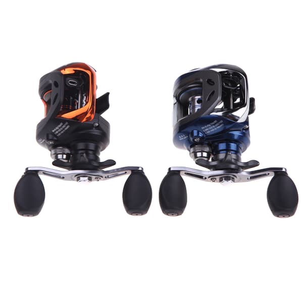 Lixada AF103 10+1BB 6.3:1 Högerhands Bait Casting Fiskerulle, Blå