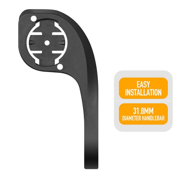 Udvendig cykelcomputerholder til 31,8 mm styr kompatibel med G/G+