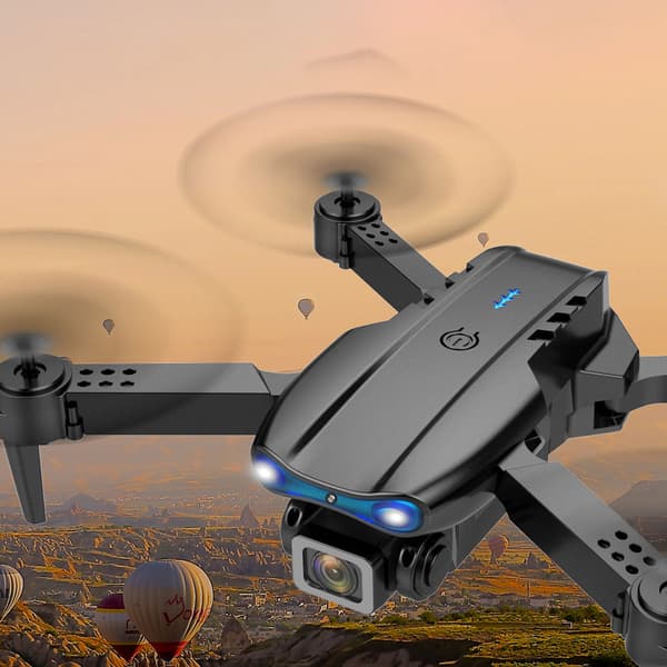 Fjärrstyrd drönare med 4K-kamera, flygfotograferingsleksak för barn, quadcopter