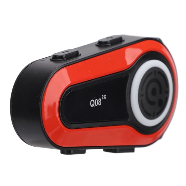 Bluetooth 5.0 Motorcykelhjälm Intercom Headset, 1000m Räckvidd, IPX6 Skydd, Lång Batteritid och Klart Ljud