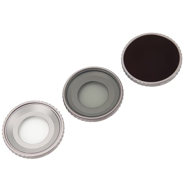 UV ND16 CPL Actionkamerafiltre med aluminiumsramme for Osmo Action 4