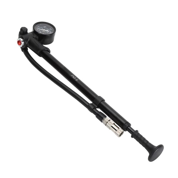 Bärbar 300PSI cykelluftpump med tryckmätare, multifunktionell och hållbar