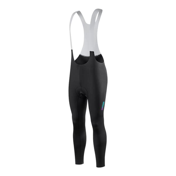 Cykelshorts til mænd med seler, høj densitetspolstring og baglomme