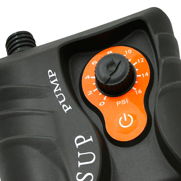 Elektrisk Luftpump 16PSI Bärbar Luftkompressor 110W för Paddleboard, Pool, Båt