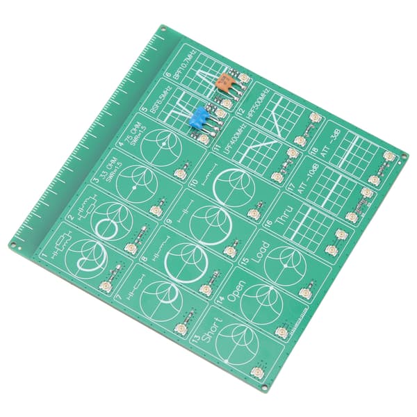 NanoVNA Vector Network Analyzer RF Frequency Test Board Demonstrationssats
