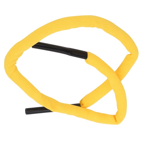 Skridsikker elastiksnor til briller, unisex, udendørssport, gul.