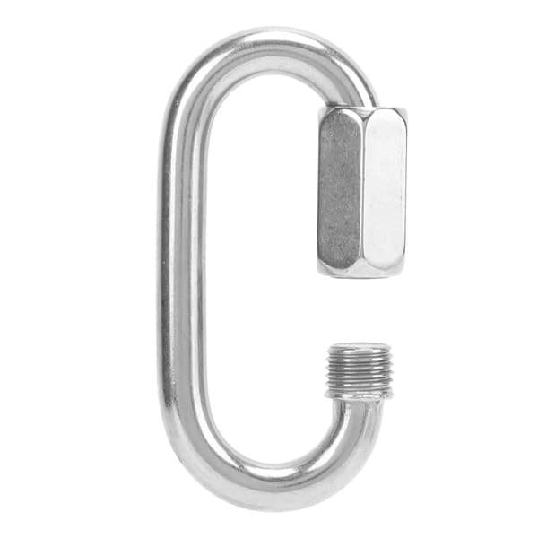 O-formet hurtigkobling i rustfritt stål med låsemekanisme for utendørsutstyr 8mm