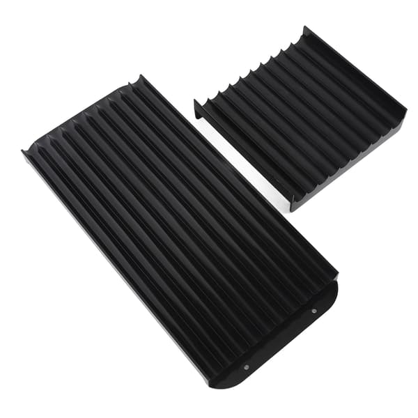 Bärbar fiskebetsrullplatta, 14 mm rund betsrullplatta, ABS-material