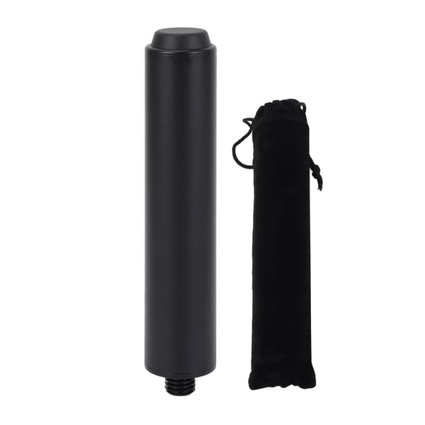 Billardstangforlænger 20,3 cm/8 tommer aluminium med gummihætte til billardtilbehør