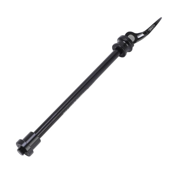 Højstyrke aluminiumslegering quick-release aksel til cykelfront- og baghjul.