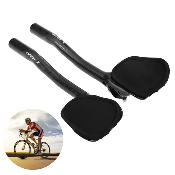 Kolfiber Aero Bar TT Styre 31,8 mm för Triathloncykel med Armstöd
