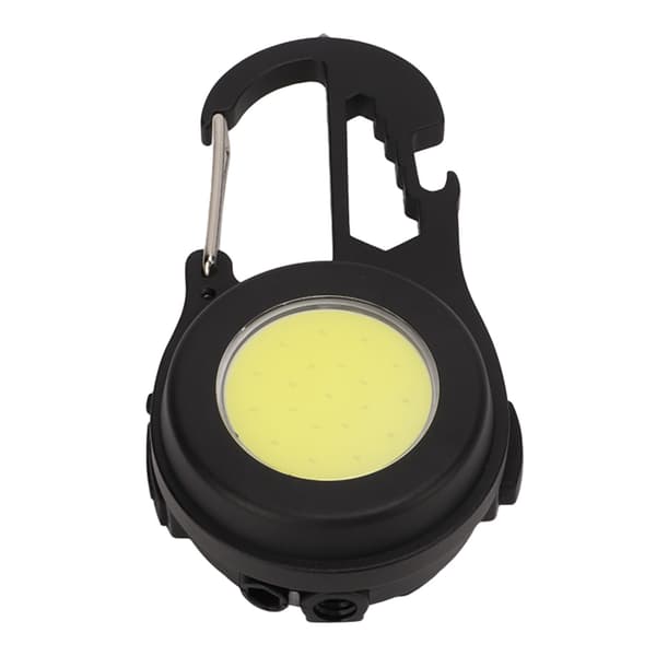 Mini Multifunktionel LED Lommelygte USB Nøglering COB Bærbart Udendørs Arbejdslys