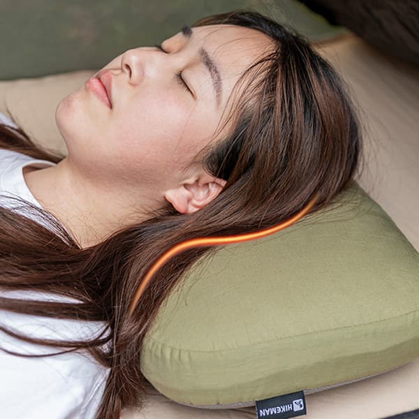 Memory Foam Långsam Återhämtningskudde för Camping, Resor, Bekvämt Bärbart Nackstöd