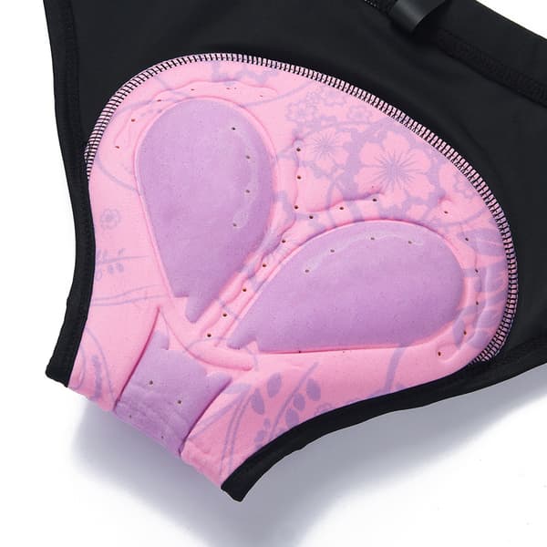 Sykkeltruser for kvinner med gelpolstring, sykkelshorts, MTB-truser, undershorts