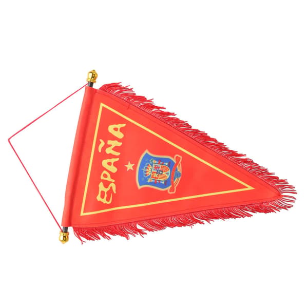 2022 Triangulär Fotbollsflagga, Vattentät, för Vardagsrums- och Bardekoration.