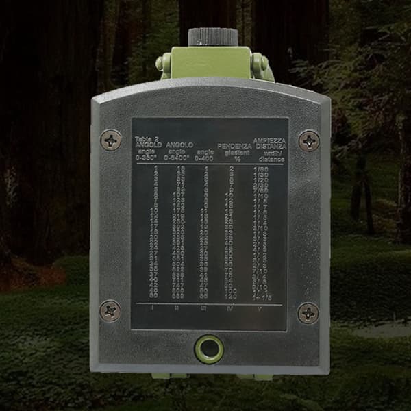 Professionel Multifunktionel Kompas til Camping, Vandring og Navigation med Klinometer og Kortmåler.