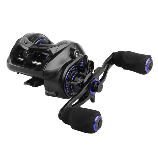 Kolfiber Baitcasting Rulle 5+1BB Magnetbroms 6.3:1 8kg