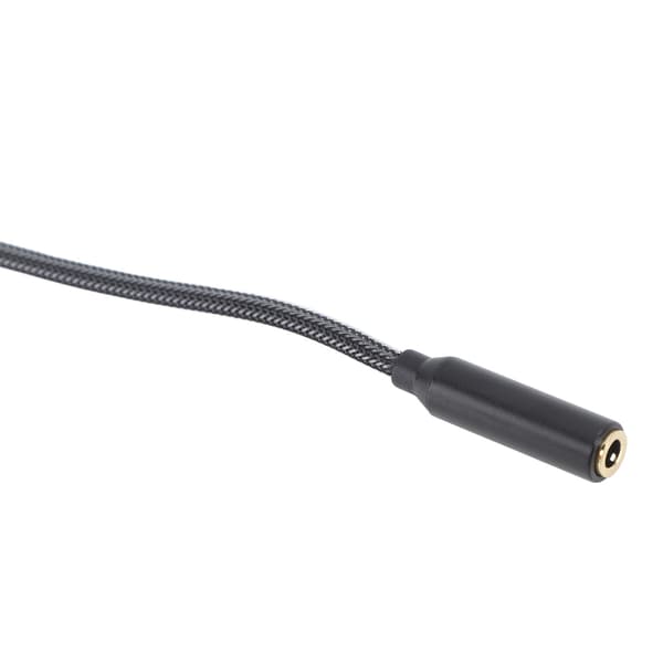 USB lydkort til 3,5 mm jack ekstern stereo hodetelefonadapter Plug and Play