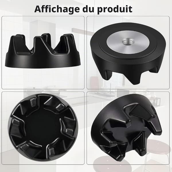 5-pack reservkopplingar för KitchenAid-mixer 9704230, kompatibla med KSB52, KSB5, 5KSB52, 5KSB5 KitchenAid-mixer