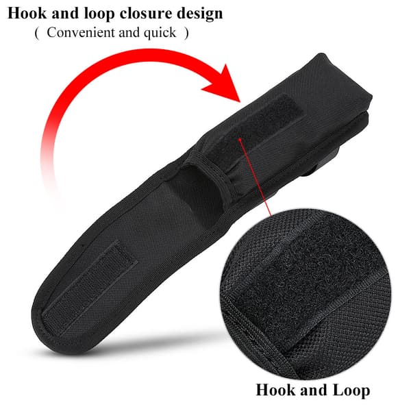Universal Nylon Molle Batterificka för Utomhuskrig och Airsoftjakt