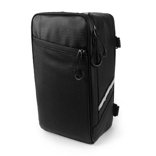 5L Vanntett Sykkelbagasjebag med Reflekterende Detaljer og Monterbart Lys