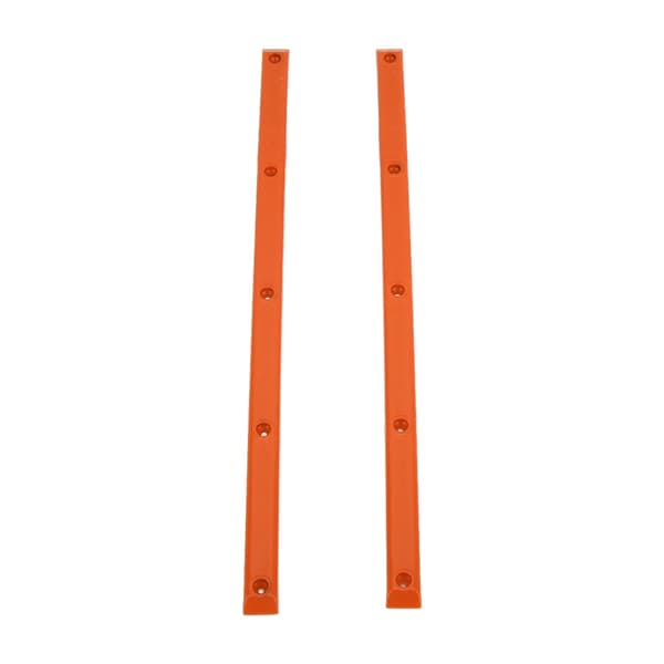 Rail Bones Ribs för Longboard - Slitstarka, Hållbara, Flexibla med en Glansig Orange Yta