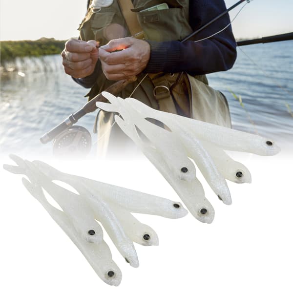 2-sæt blød silikone fiskebait simulation fisk 12cm 5 typer
