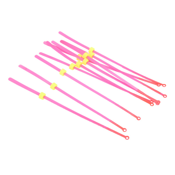 10 st Mini Isfiskespötopp ABS Toppsektion 18cm Vinterfisketillbehör