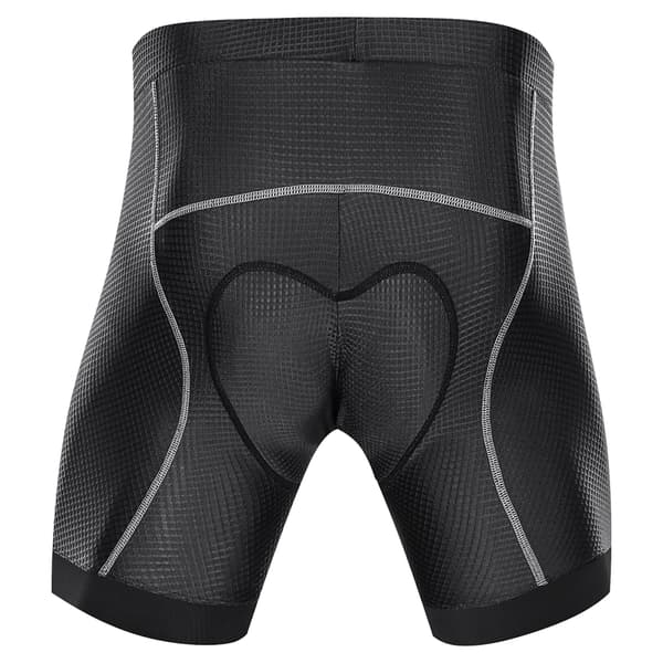Cykelshorts til mænd med 3D skridsikker polstret beskyttelse