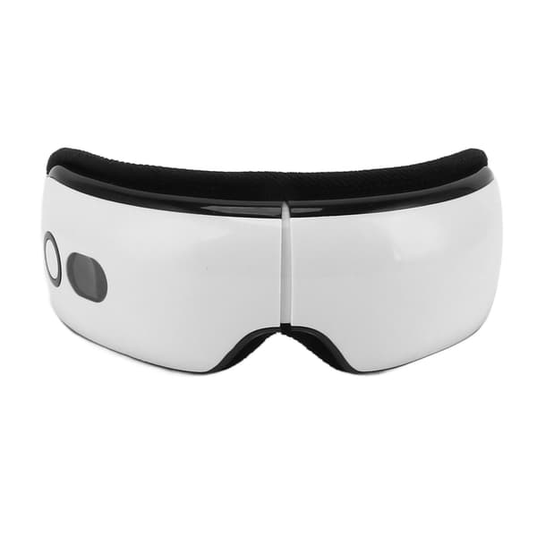 Øyemassasjeapparat med Bluetooth-oppvarming, 6 moduser, oppladbart for øyeavslapning