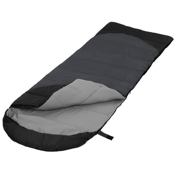 Voksen sovepose, vandafvisende, 3 sæsoner, til camping, vandreture, backpacking