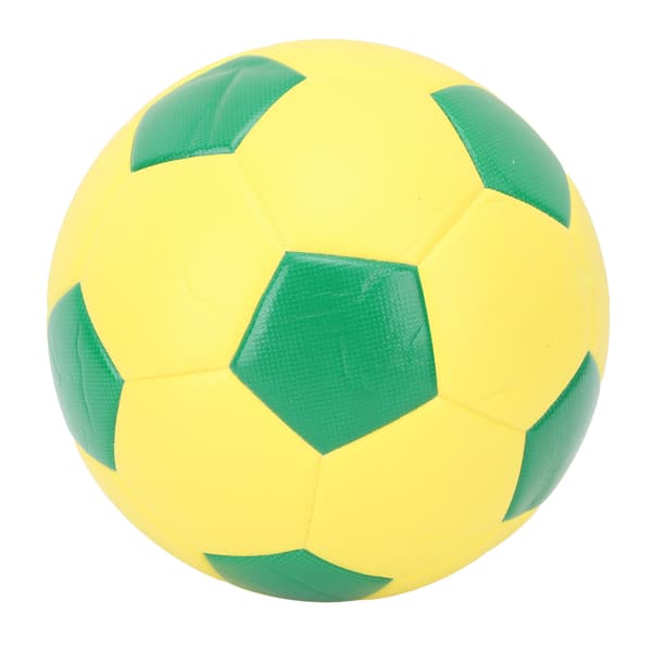 Fotball Størrelse 5 PU Vanntett Elastisk for Trening Kamper Barn Voksne Gul Grønn