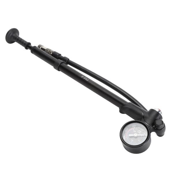 Bärbar 300PSI cykelluftpump med tryckmätare, multifunktionell och hållbar