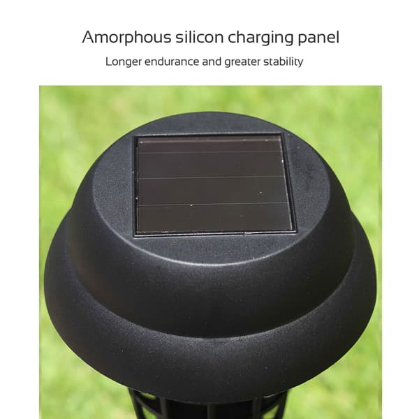 2 kpl aurinko-LED-hyttyslamppua ulkokäyttöön puutarhan koristevaloksi