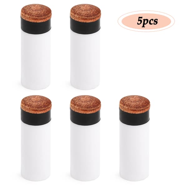 5 stk. skruespids med billardkøer 12MM/13MM udvendig diameter i polystyren