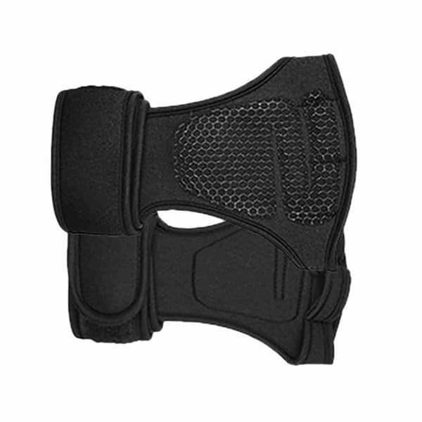 Tyngdlyftningshandskar med justerbart halkfritt handledsband för tyngdlyftning, styrkelyft och pull-ups