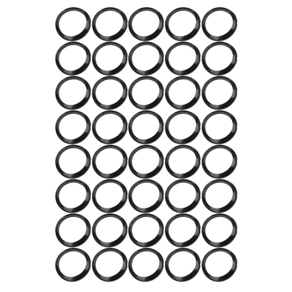 40 kpl silikoninen kelausrengas vavan rakennustarvikkeeksi 21 mm