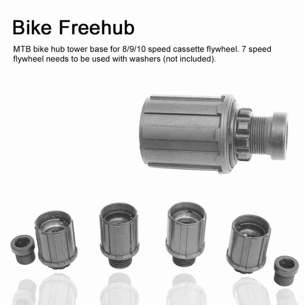 Freehub-tårnbund til 8/9/10-gears kassette, MTB landevejscykel, krommolybdænstål