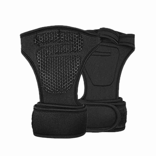 Tyngdlyftningshandskar med halkfritt handledsstöd för tyngdlyftning, styrkelyft och pull-ups