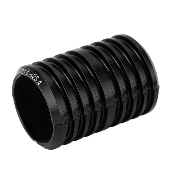 Anodisert aluminium sykkelstyreskinne 25,4 mm til 31,8 mm stemadapter