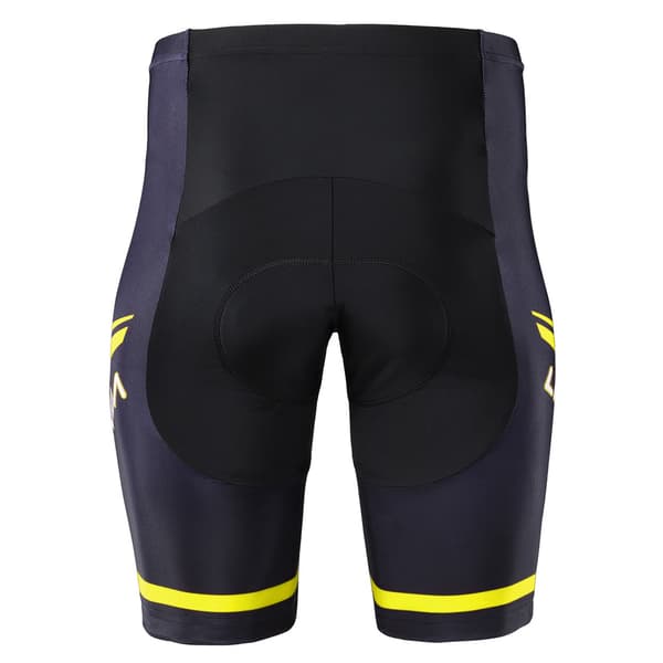 Cykelunderbukser til mænd med polstring, åndbart stof, hurtigtørrende, elastisk linning, størrelser S-XXL