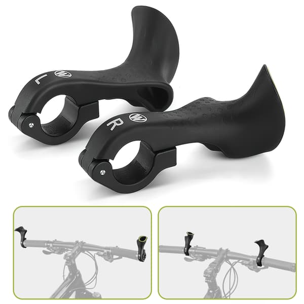 Komfortable fluorescerende cykelstyr-ender med ergonomisk design, nylon cykeltilbehør