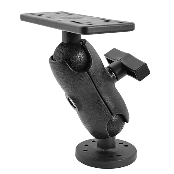 Kajakfiskdetektorfäste med 360° rotation, TPU-kulbas, bärbart tillbehör för Garmin GPSMAP